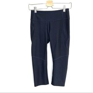 Outdoor Voices grey crop leggings